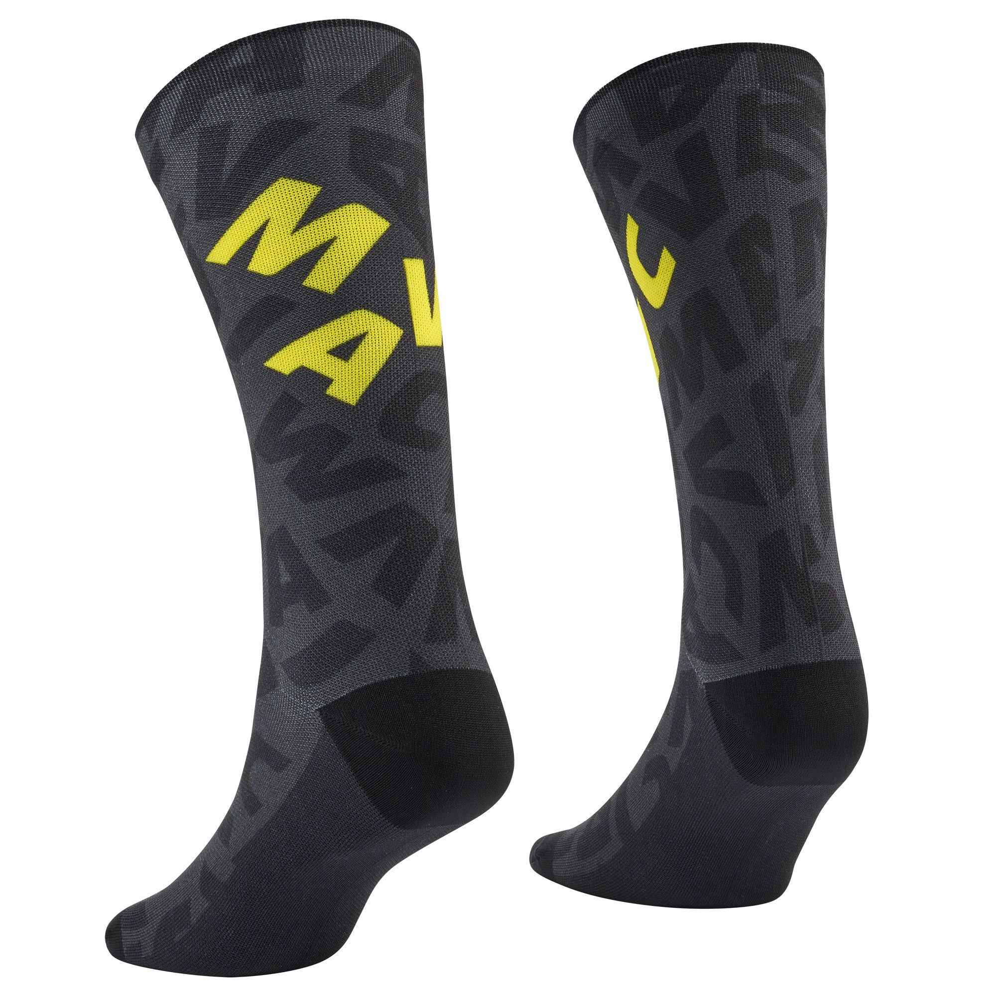 Mavic Aksium Graphic socks - Black yellow