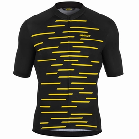 Mavic Cosmic jersey - Black yellow