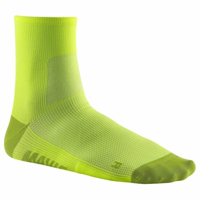Mavic Essential Mid socks - Fluo yellow