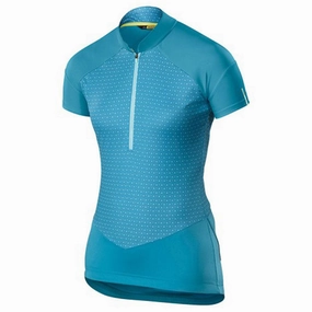 Mavic Sequence Graphic woman's jersey - Light blue