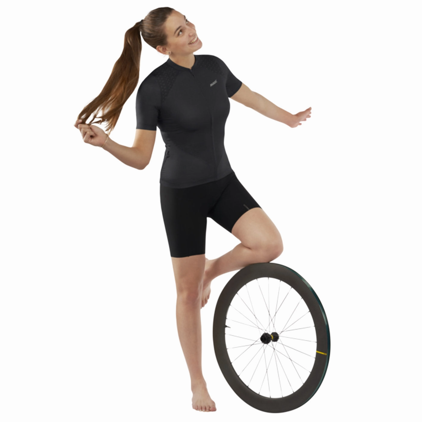 Mavic Sequence Pro Woman Jersey - Black