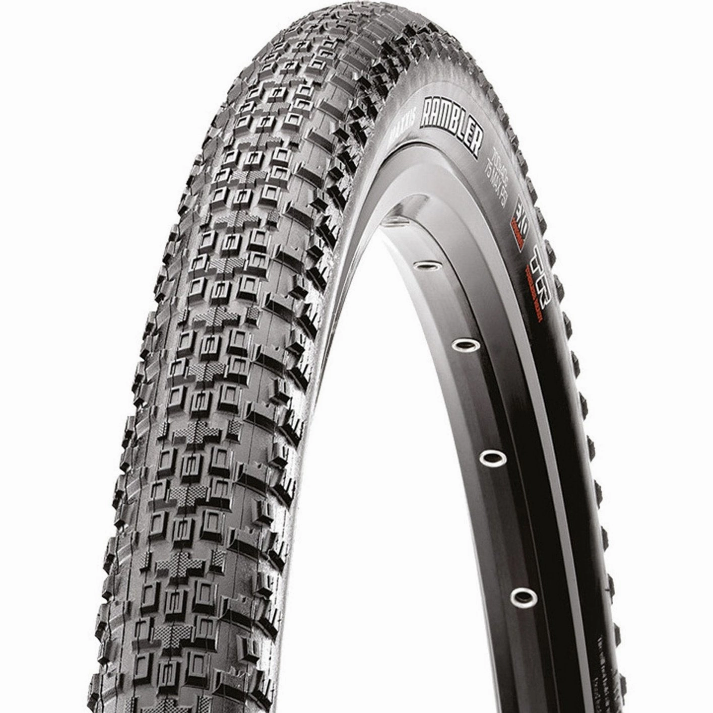 Maxxis Rambler TR Silkshield 60TPI folding tire - 700 x 40C - Black
