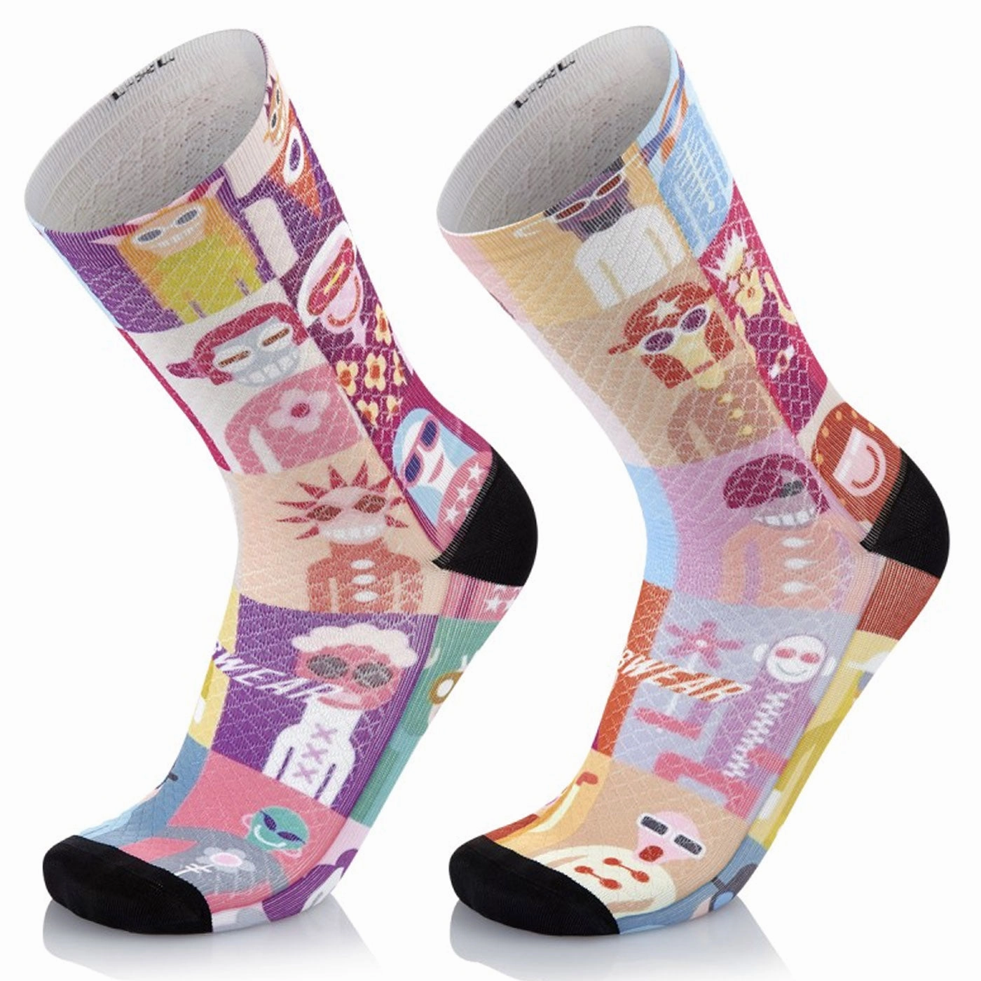 MBwear Fun Evo socks - Meme