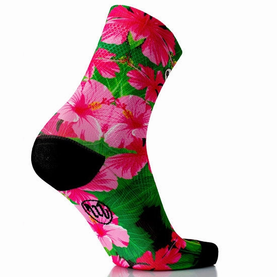 MBwear Fun Nature Socks - Green rose
