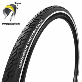 Michelin 700X32 Protek Cross Tube Type Access Tire - Black/Reflex 