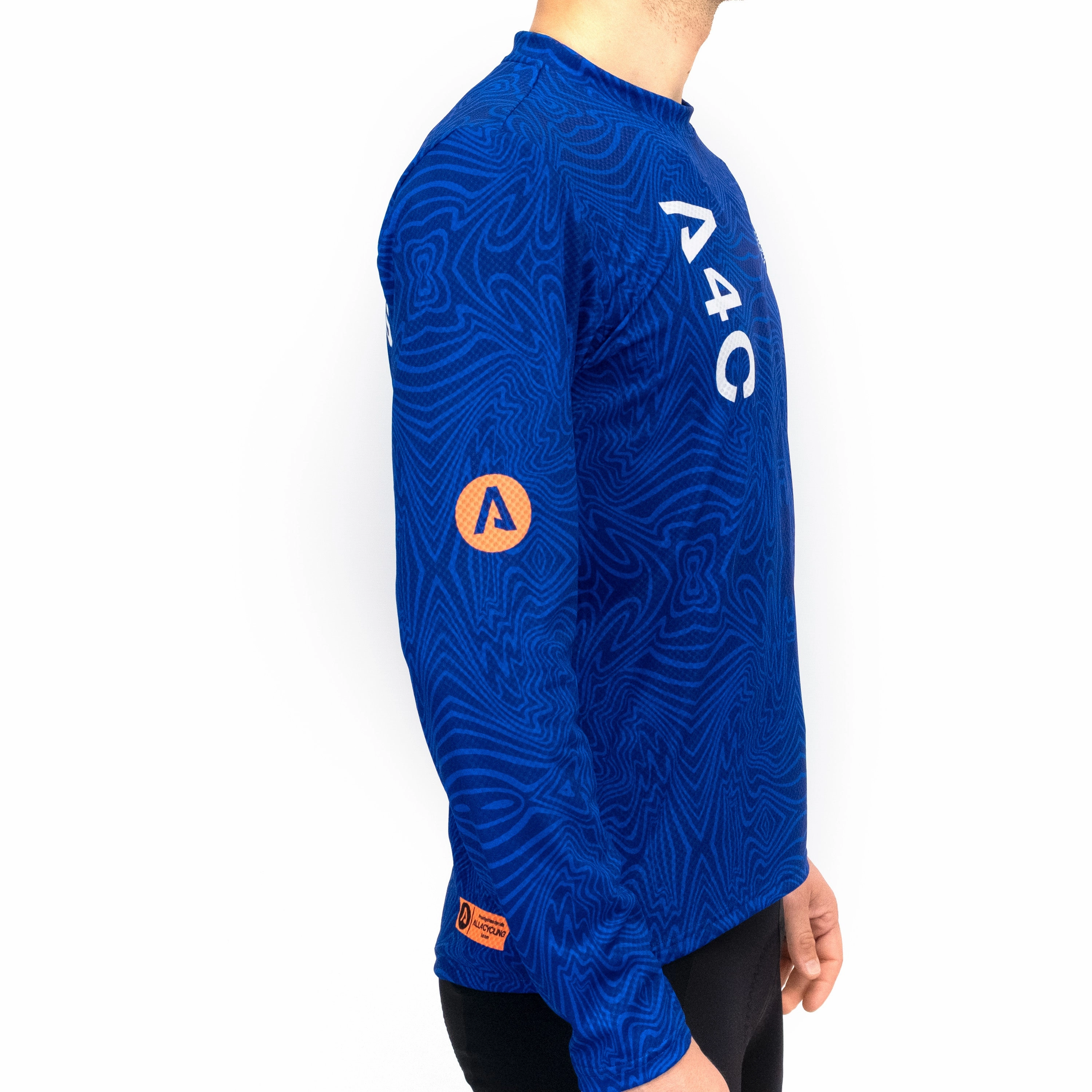 Mtb long sleeve jersey All4cycling Team - The Tiger