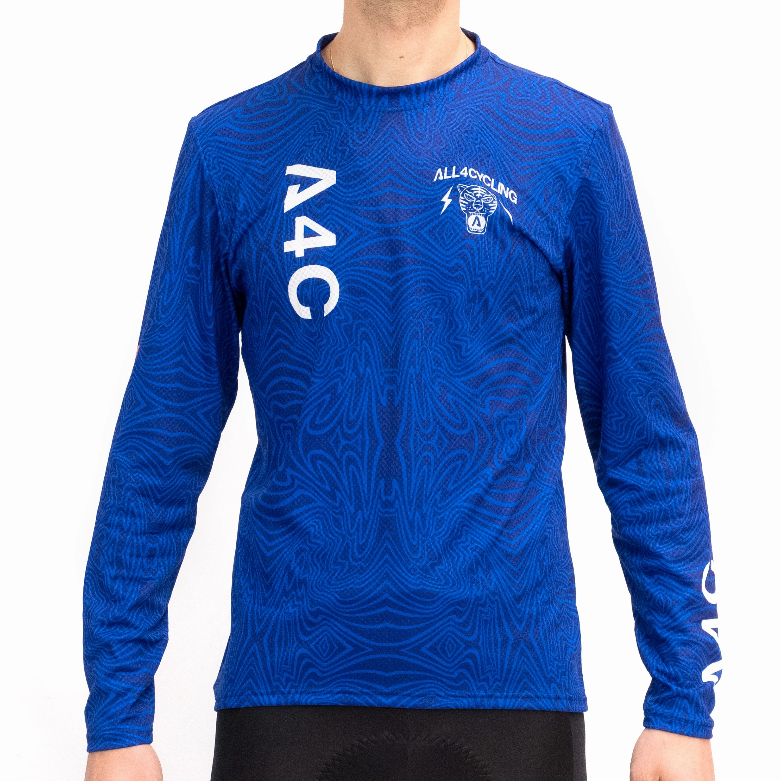 Mtb long sleeve jersey All4cycling Team - The Tiger