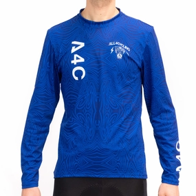 Mtb long sleeve jersey All4cycling Team - The Tiger