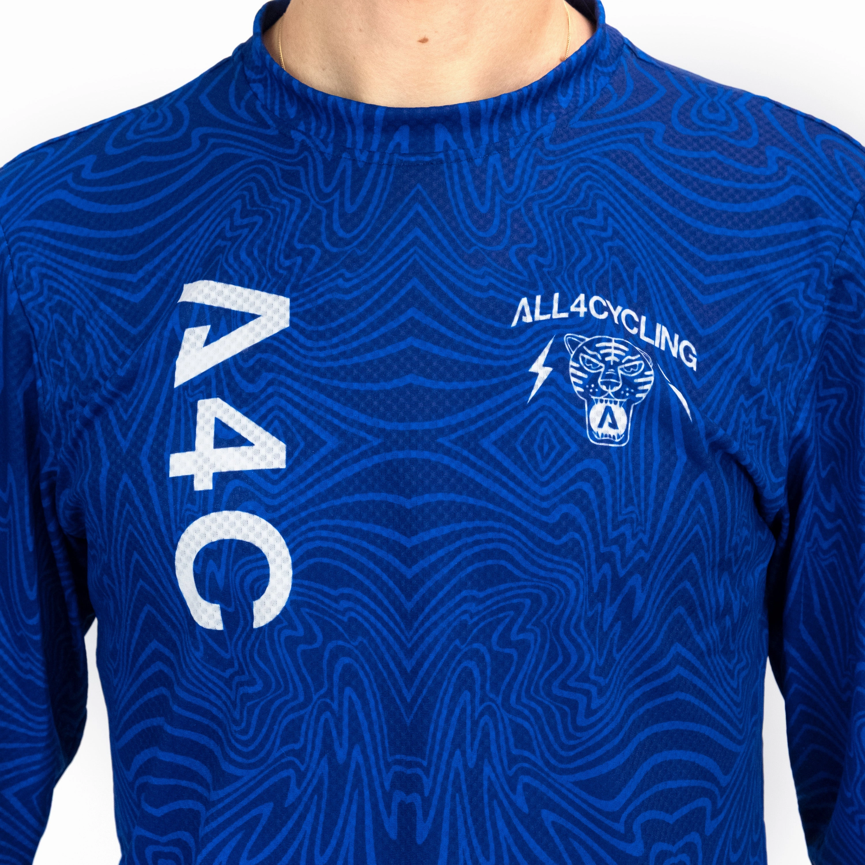 Mtb long sleeve jersey All4cycling Team - The Tiger