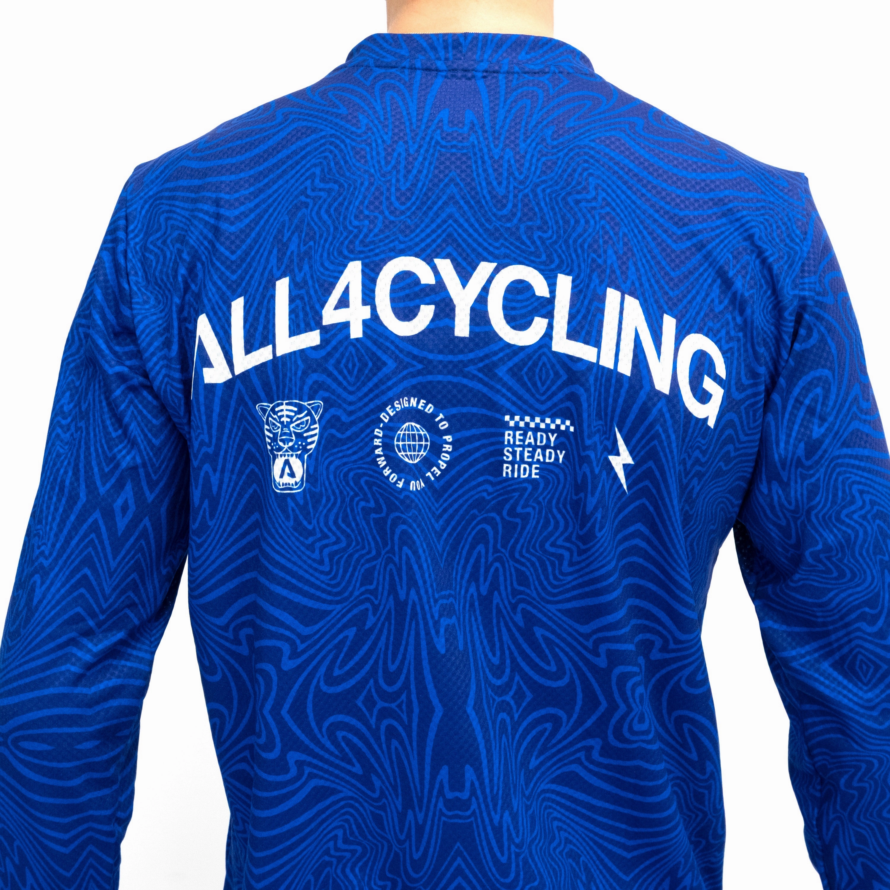 Mtb long sleeve jersey All4cycling Team - The Tiger