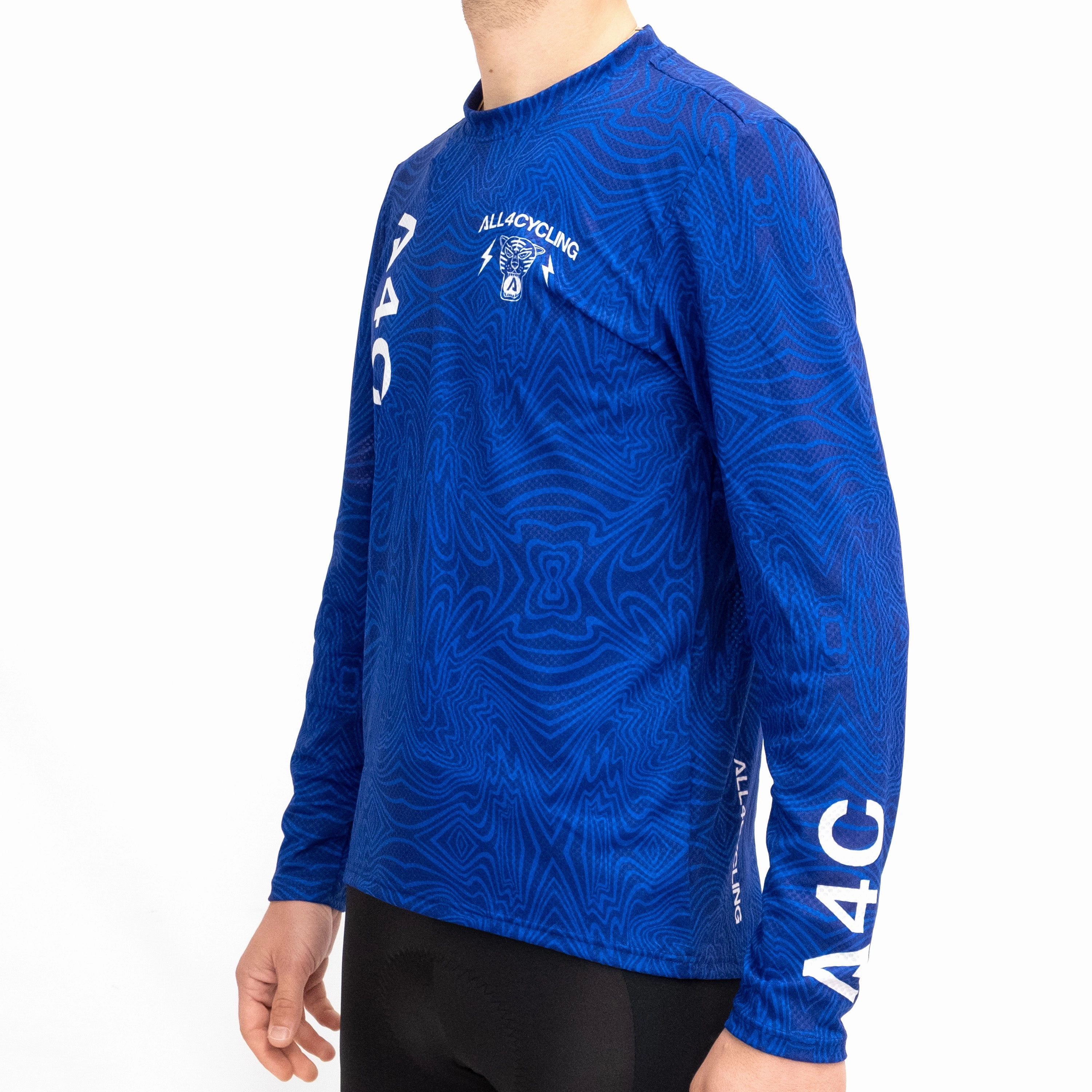 Mtb long sleeve jersey All4cycling Team - The Tiger