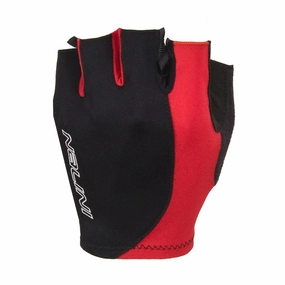 Nalini Logo gloves - Black Red