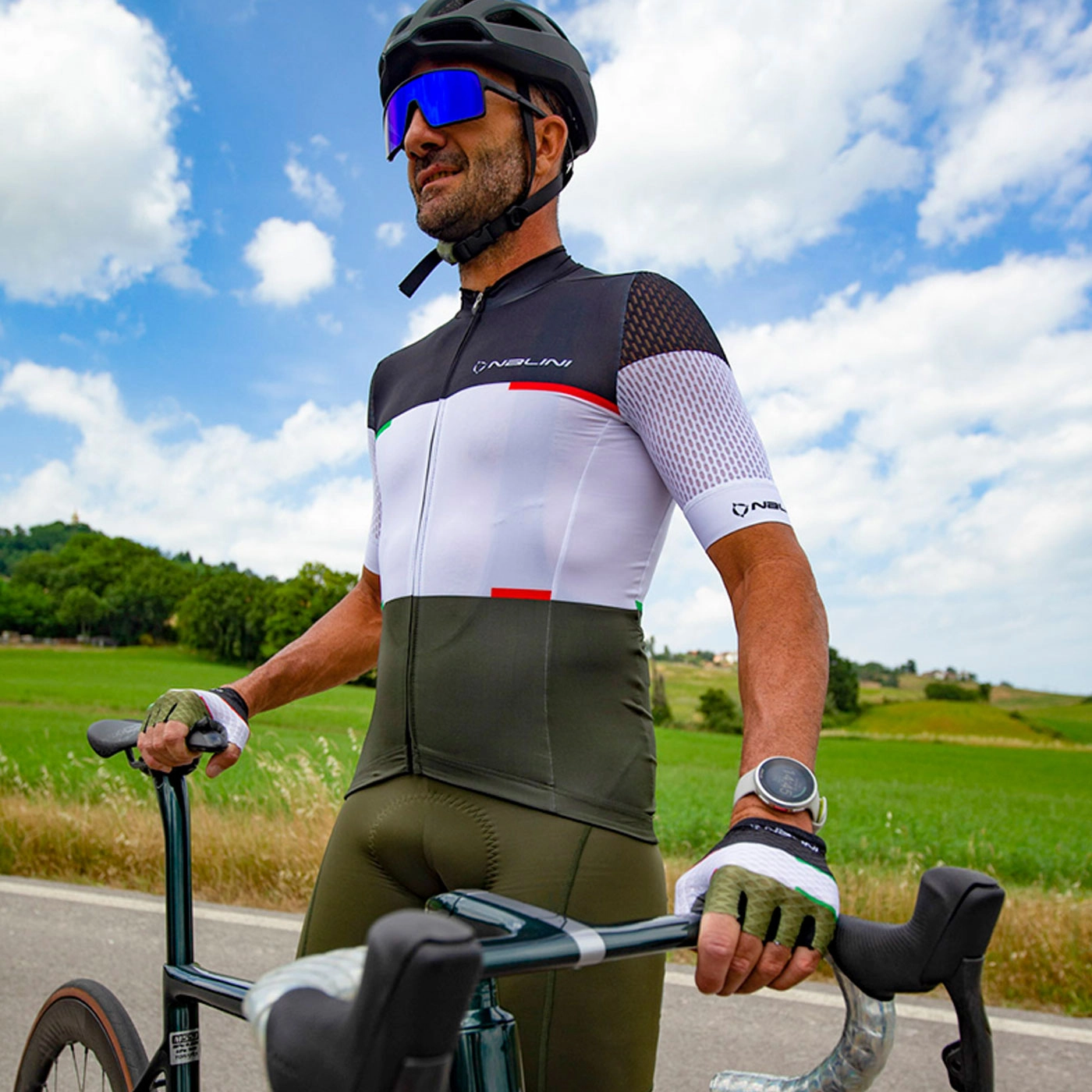 Nalini San Francisco jersey - Black white