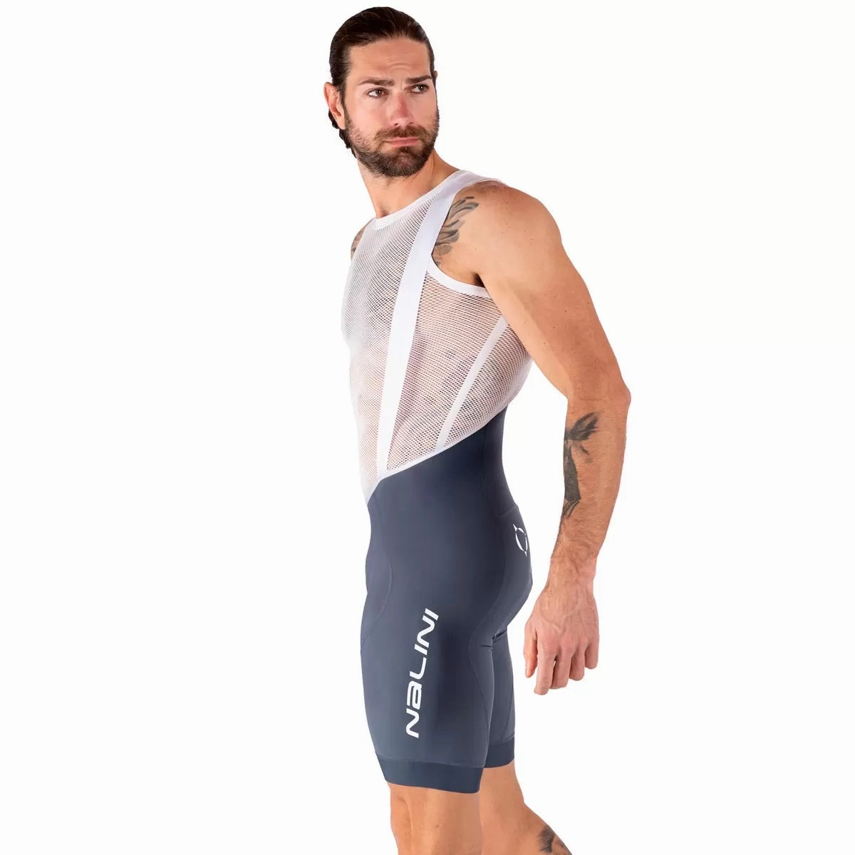 Nalini Thunder bib shorts - Grey