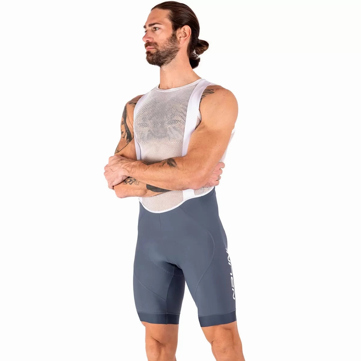 Nalini Thunder bib shorts - Grey