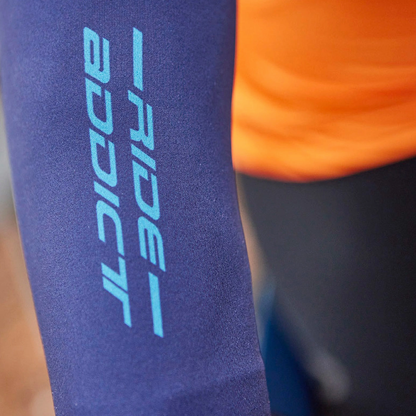 Nalini Warm Fit long sleeve jersey - Blue orange