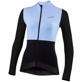 Nalini Warm Wrap long sleeve women's sweater - Blue 