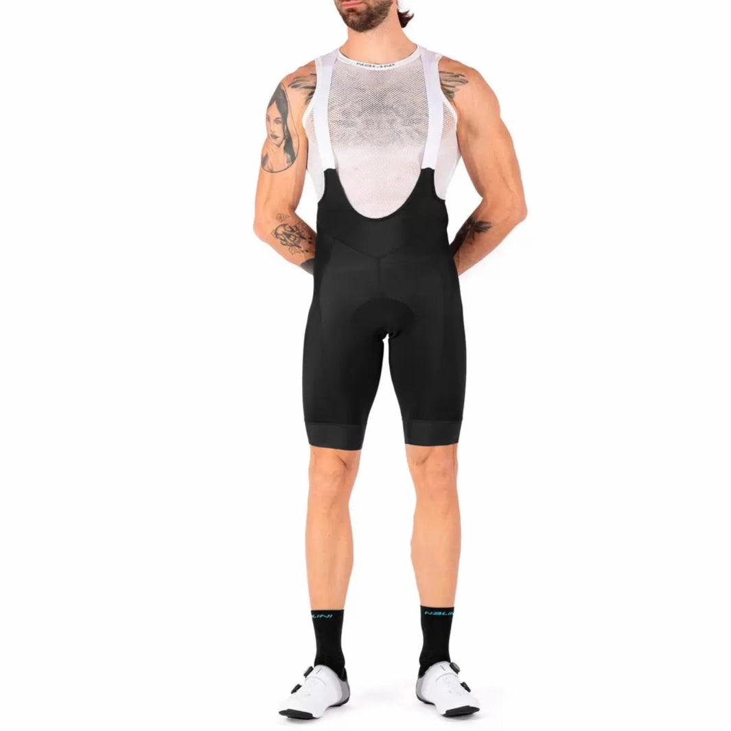 Nalini Zaffiro bib shorts - Black