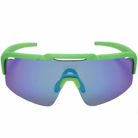 Neon Arrow sunglasses - Green Mirror Green