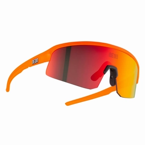 Neon Viper Teenager sunglasses - Crystal orange mirror orange