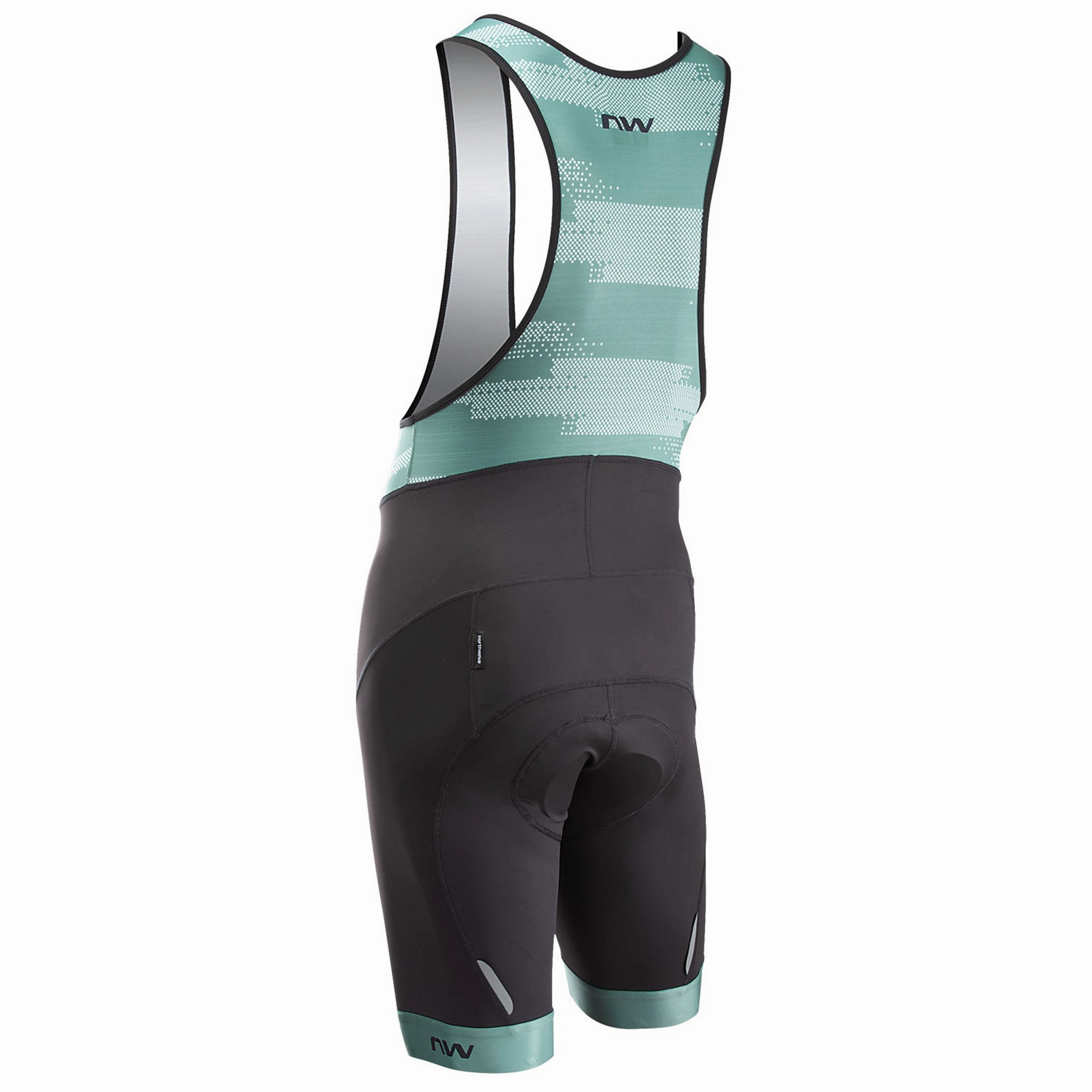 Northwave Active Evo bib shorts - Black green