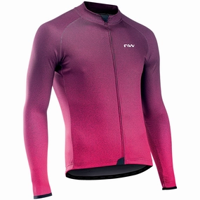 Northwave Blade 3 long sleeves jersey - Bordeaux