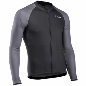 Northwave Blade 4 long sleeves jersey - Black grey
