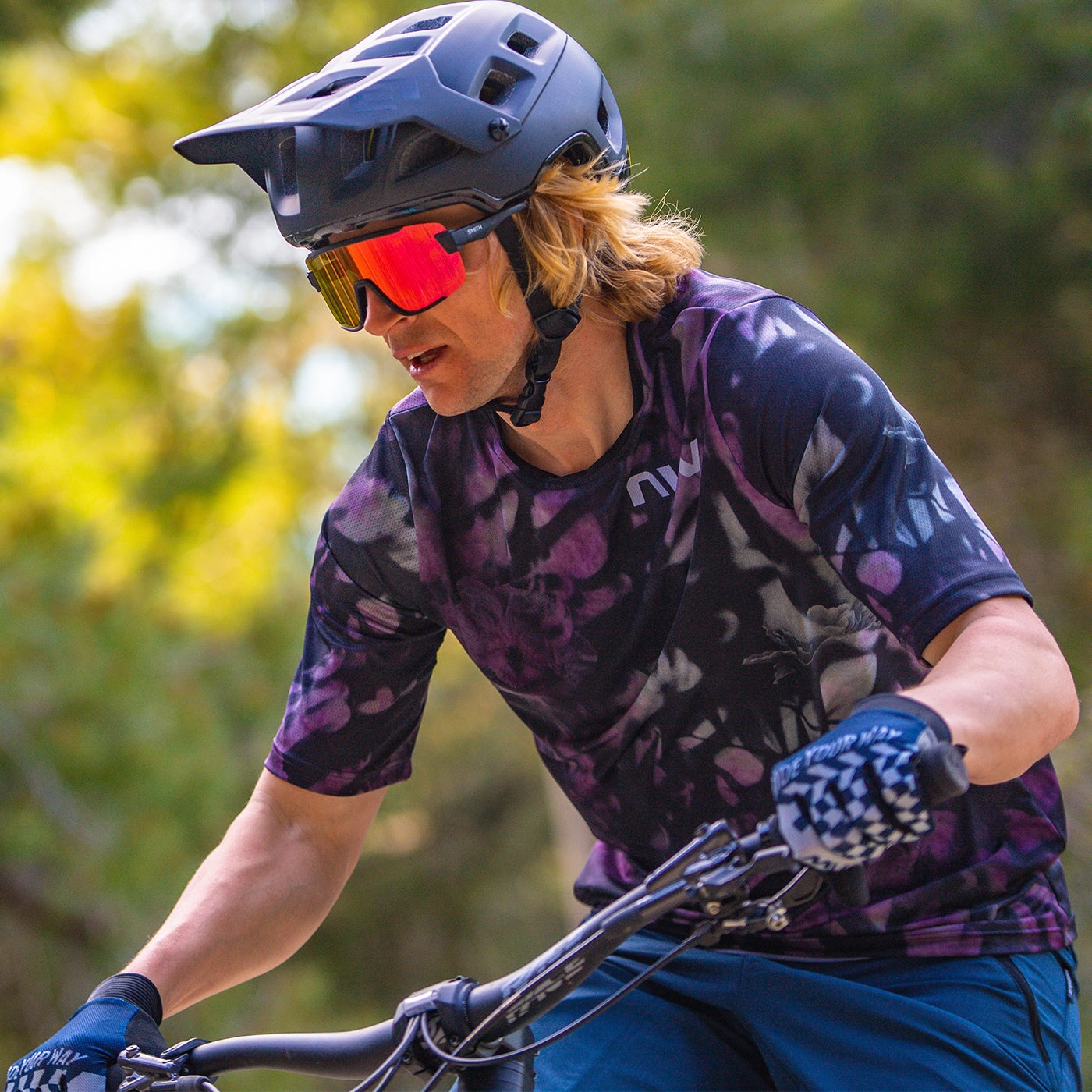 Northwave Bomb Flower jersey - Purple