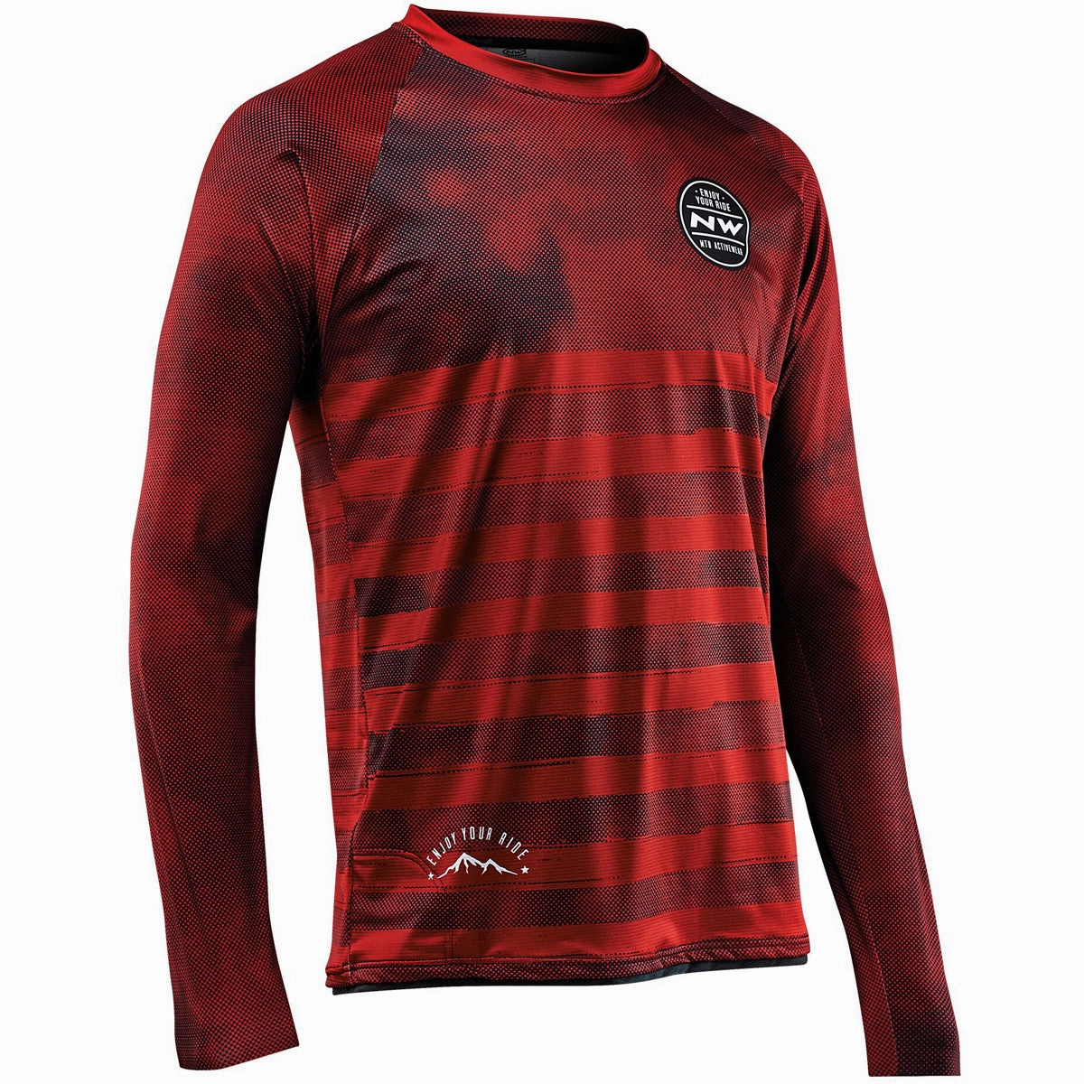 Northwave Enduro long sleeve jersey - Red