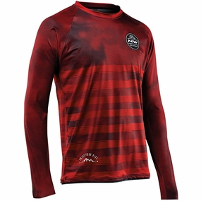 Northwave Enduro long sleeve jersey - Red