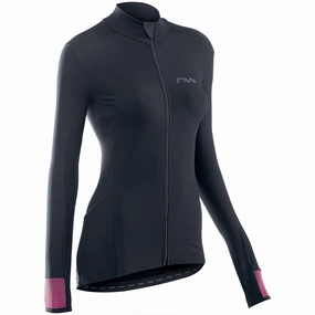 Northwave Fahrenheit woman long sleeves jersey - Black violet