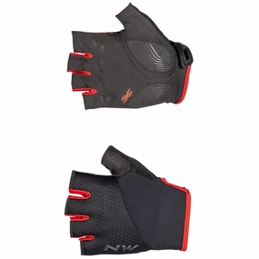 Northwave Fast gloves - Black red