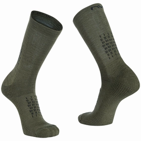 Northwave Fast Winter High socks - Green
