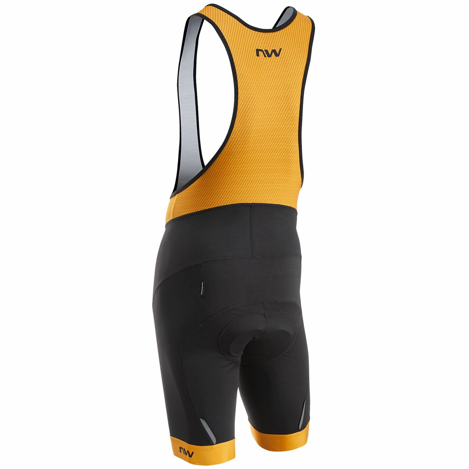Northwave Force Evo bib shorts - Yellow