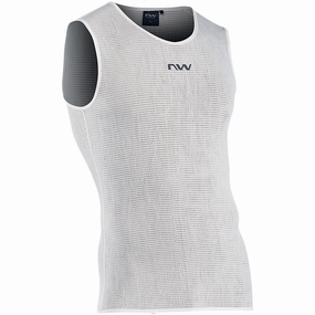 Northwave sleeveless Light base Layer - White