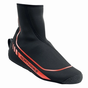 Northwave Sonic High Shoe Cover - Black Red