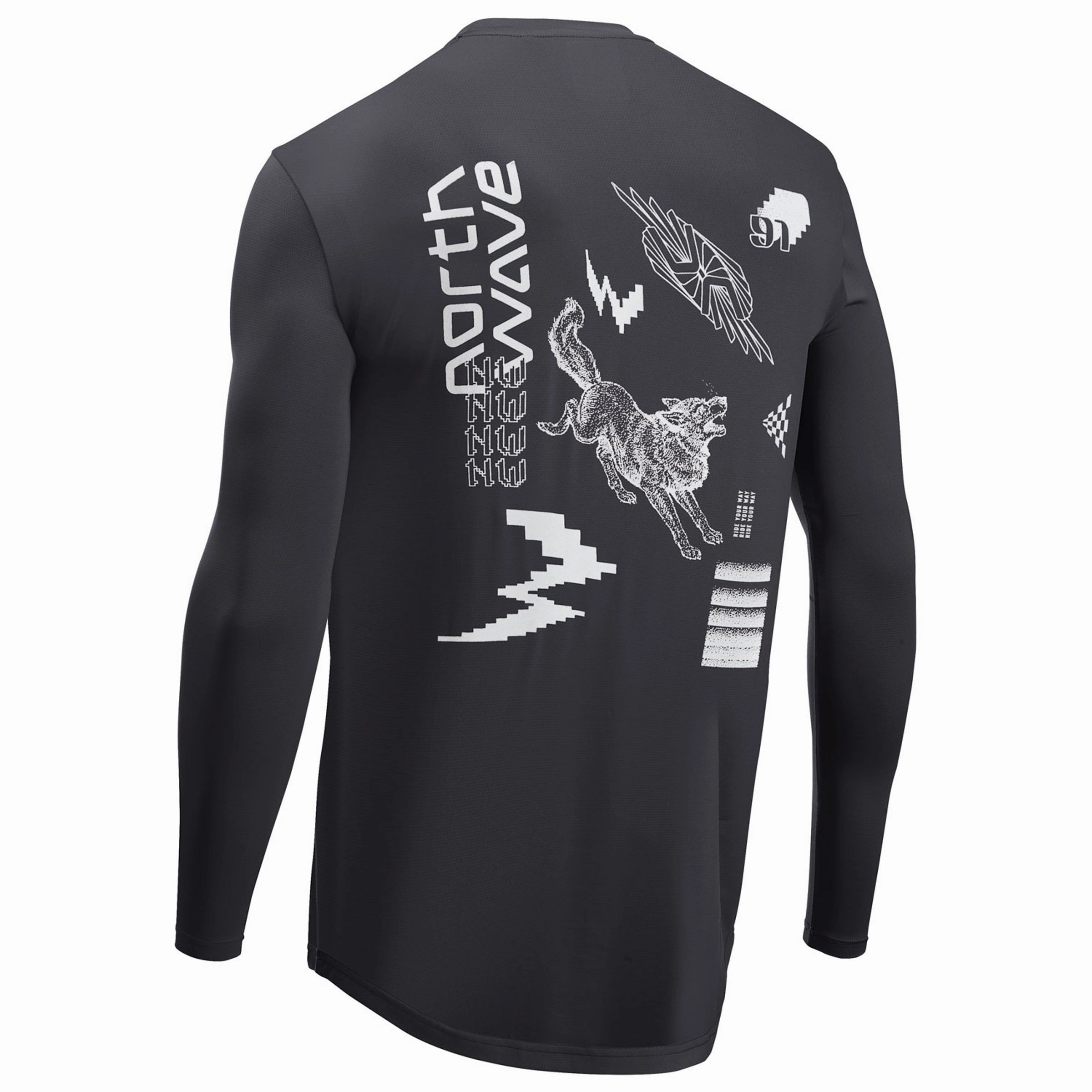 Northwave XTrail long sleeve jersey - Black