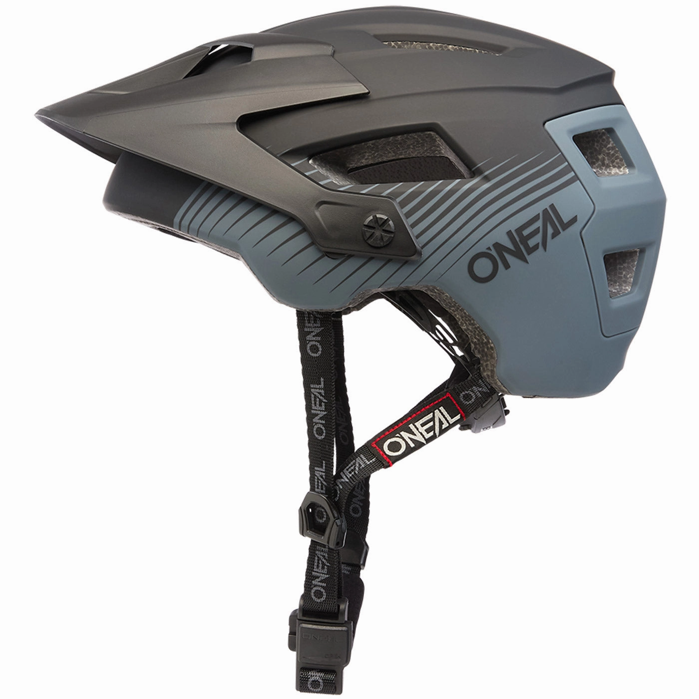 O'neal Defender Grill helmet - Black grey
