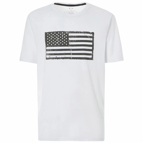 Oakley Sc Mil Flag T-Shirt - White