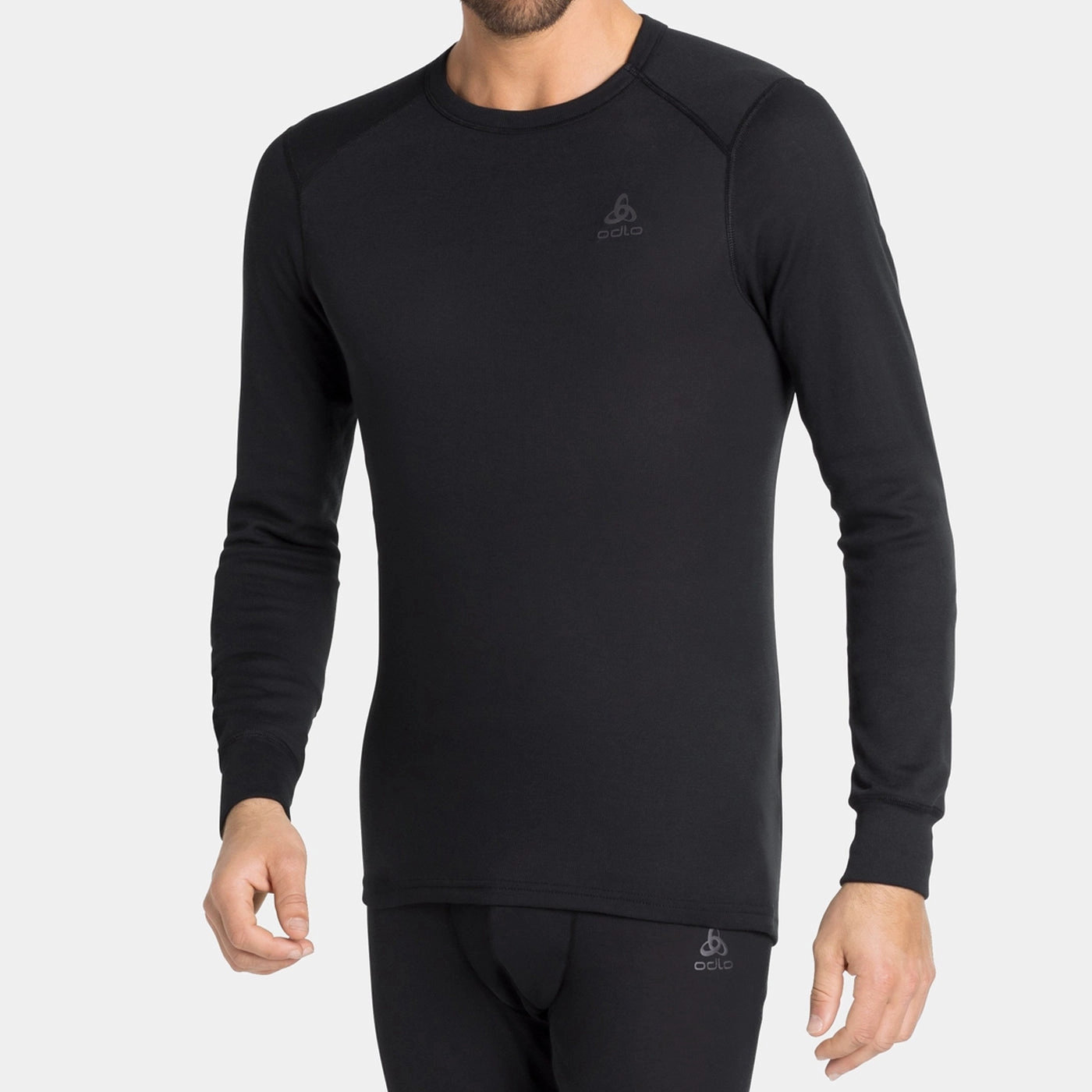 Odlo Active Warm Eco base layer long seeve jersey - Black