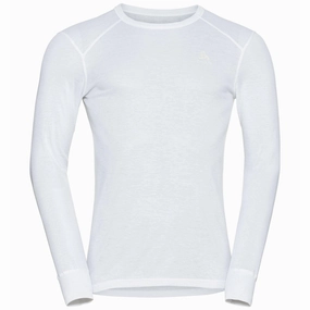 Odlo Active Warm Eco base layer long seeve jersey - White