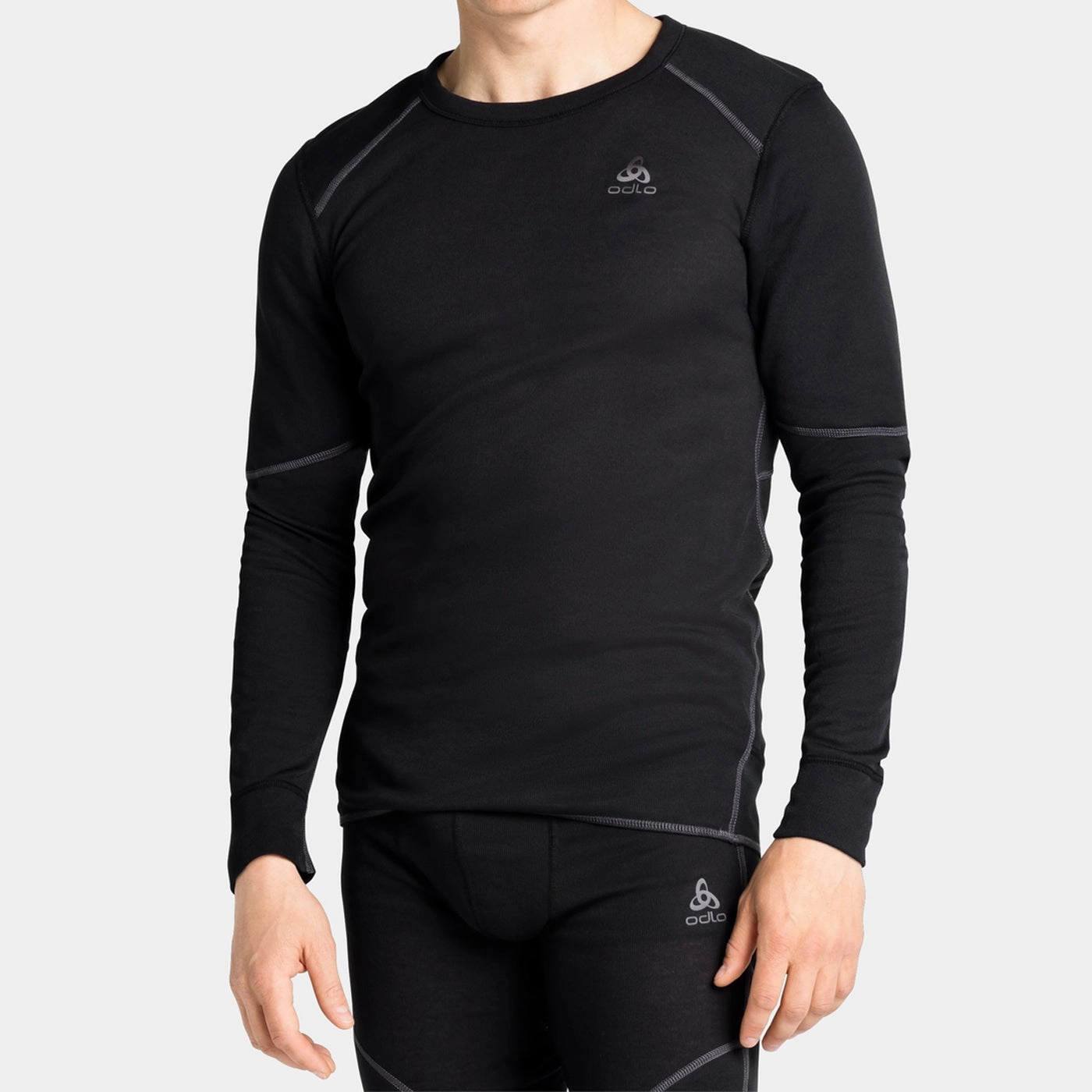 Odlo Active X-Warm Eco base layer long seeve jersey - Black