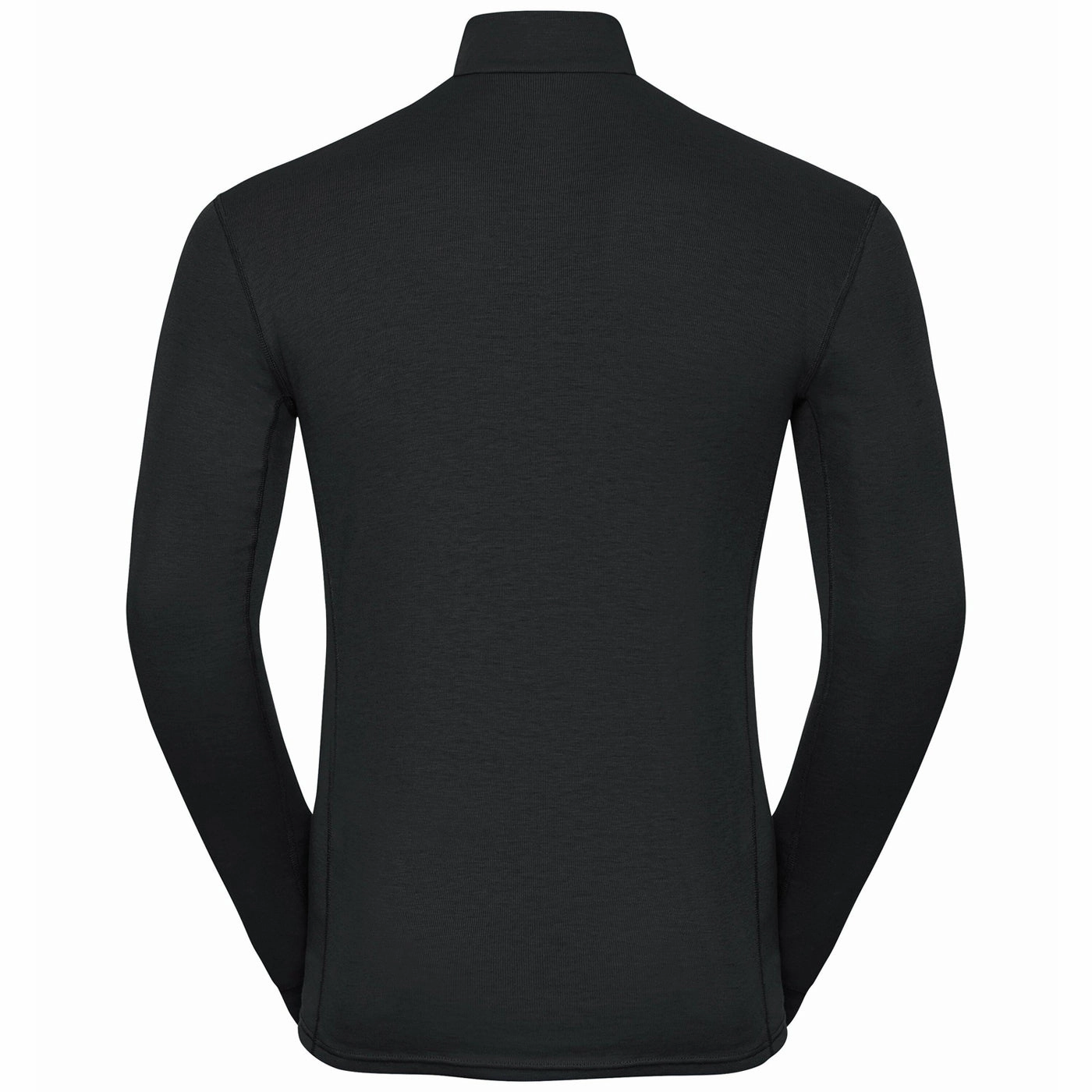 Odlo Active Zip Warm Eco base layer long seeve jersey - Black