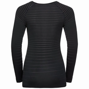 Odlo Performance Light woman long sleeve Undershirt - Black