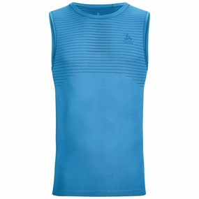 Odlo Performance X-Light Eco Sleeveless Underwear - Light blue