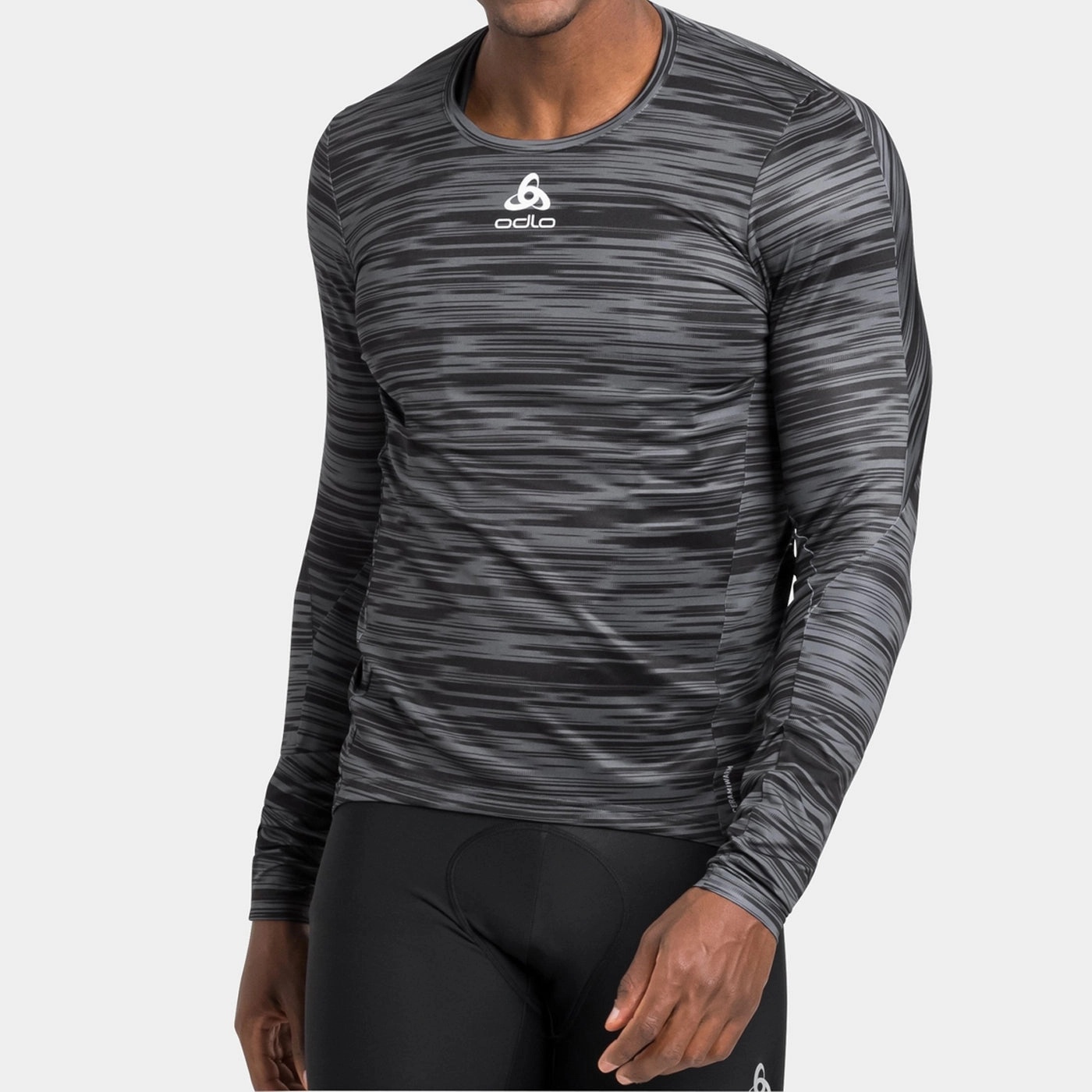 Odlo Zeroweight Ceramiwarm base layer long seeve jersey - Black