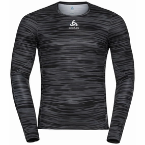 Odlo Zeroweight Ceramiwarm base layer long seeve jersey - Black