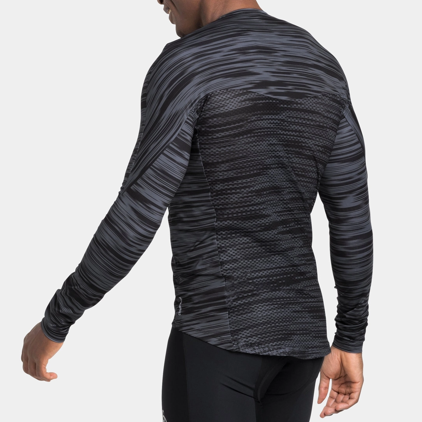 Odlo Zeroweight Ceramiwarm base layer long seeve jersey - Black