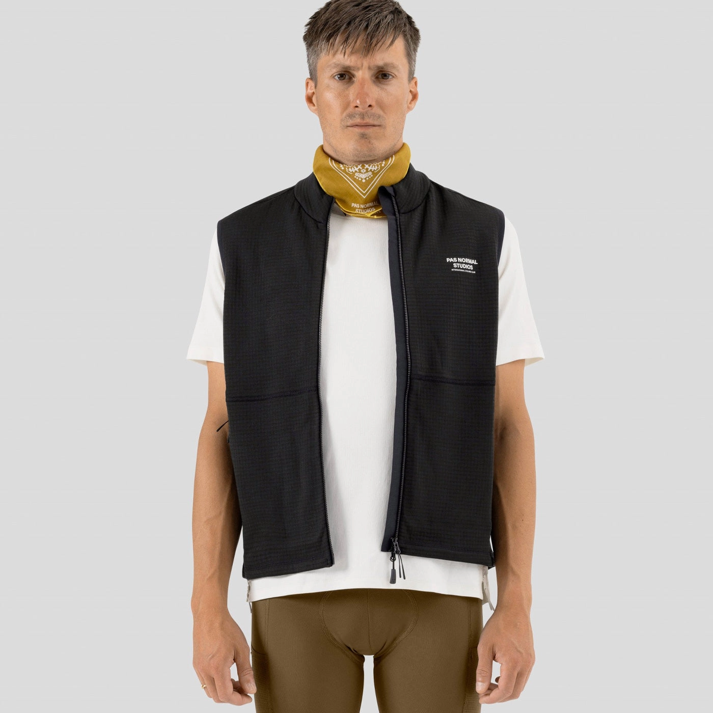 Pas Normal Studios Escapism Performance Fleece Vest - Black
