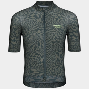 Pas Normal Studios Essential Check Jersey - Green